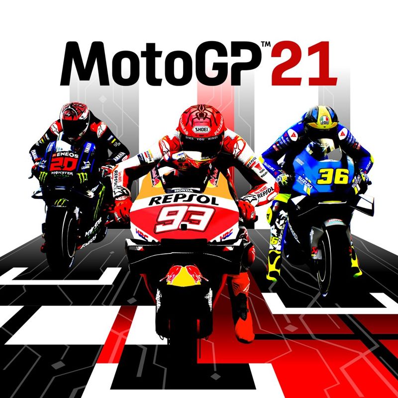 MotoGP 21 box art for Playstation 4